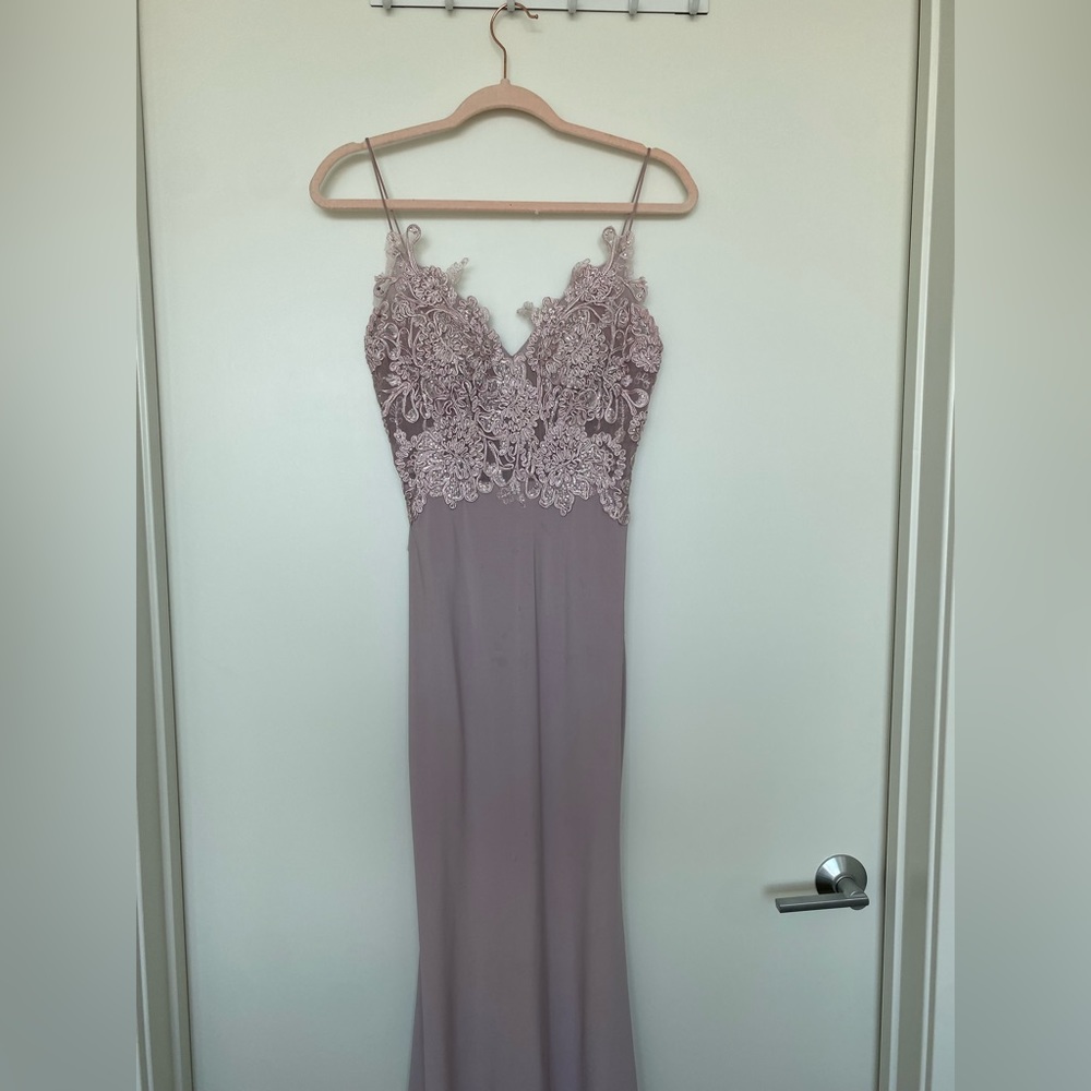 Muave PromGirl maxi dress